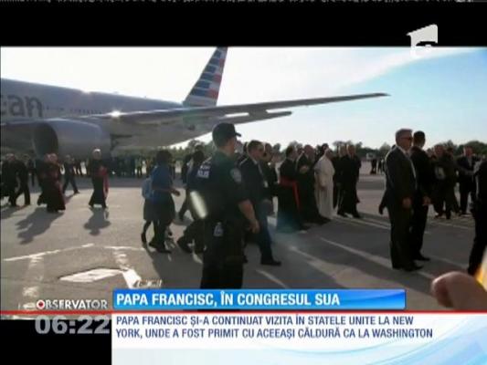 Papa Francisc, discurs istoric în Congresul Statelor Unite