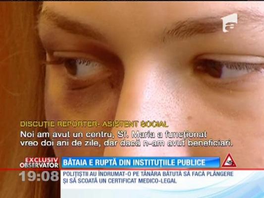 Româncele agresate, ignorate de instituțiile publice