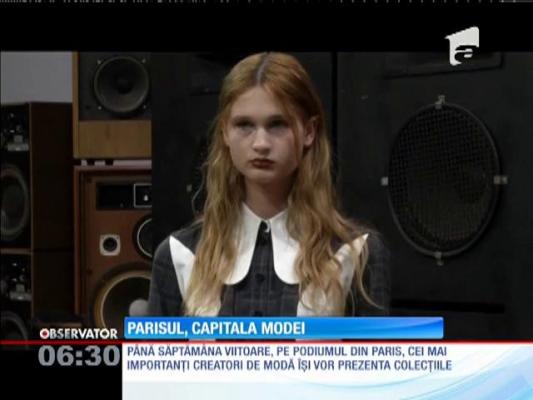 A început Săptămâna Modei de la Paris