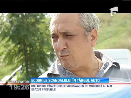 Ecourile scandalului Volkswagen au ajuns şi în târgurile auto