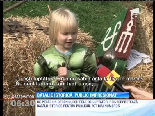 O bătălie istorică a fost pusă în scenă la Cluj Napoca