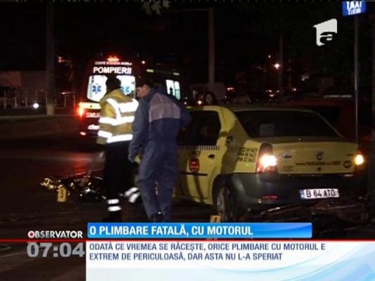 Un motociclist de 30 de ani și-a găsit sfârșitul într-o intersecţie din Capitală