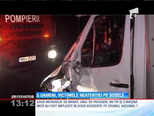 Neatenţia la volan a făcut cinci victime în judeţul Arad
