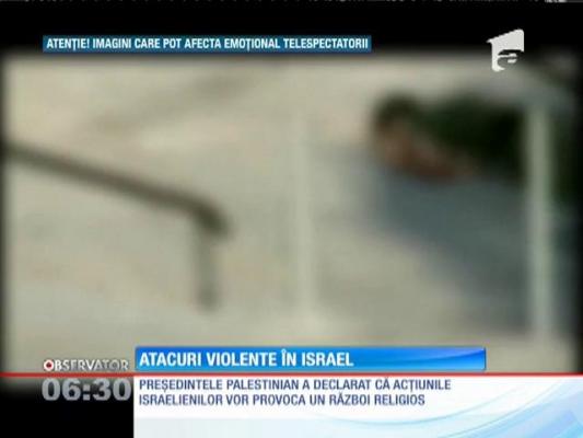 Un bărbat care se pregătea să înjunghie un poliţist a fost împuşcat mortal în Ierusalim