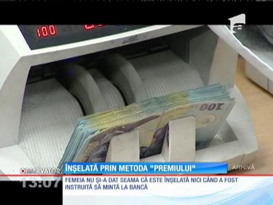 O pensionară a fost înşelată de către nişte indivizi prin metoda "Premiului"