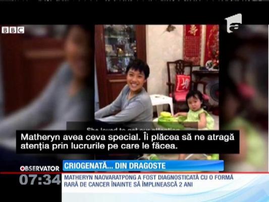 Doi soţi din Thailanda şi-au criogenat fiica de numai 3 ani, răpusă de un cancer