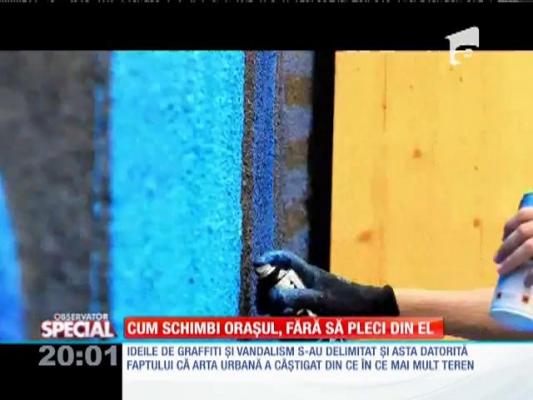 SPECIAL! Graffiti, arta urbană care schimbă un oraș