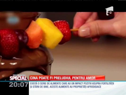 SPECIAL! Cina poate fi preludiul pentru amor