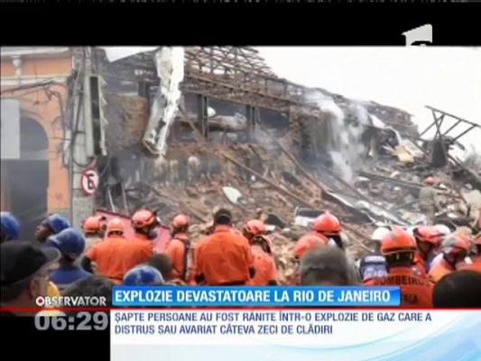 Explozie devastatoare la Rio de Janeiro