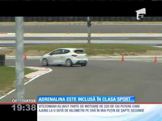 Dani Oțil a testat ultimul model de mașină de curse de la Renault