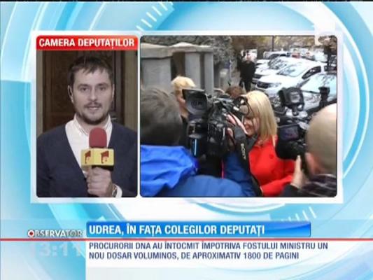 Comisia juridică a respins arestarea lui Udrea, dar a aprobat urmărirea penală