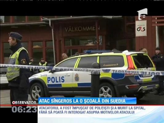 Update! Atac cu sabia comis la o şcoală din Suedia
