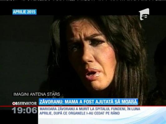 Oana Zăvoranu a pornit un SCANDAL imens. Spune că mama ei a fost UCISĂ