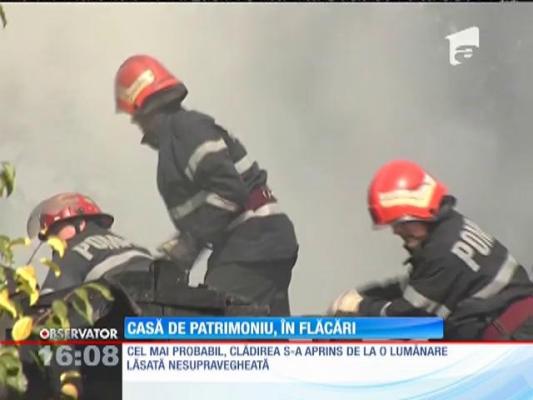 Incendiu cu scandal în Galaţi