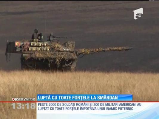 Soldaţii români şi cei americani au luptat împotriva unui inamic puternic