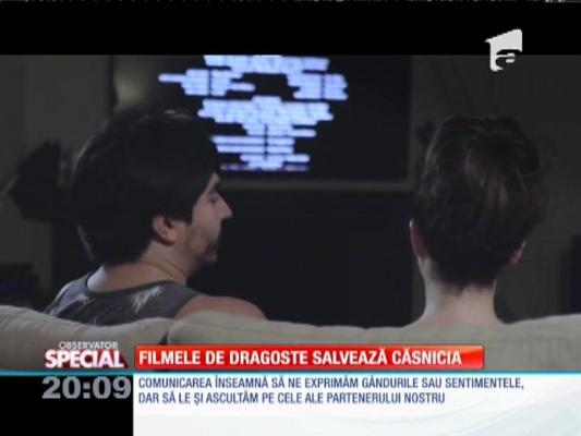 Cercetătorii nu au niciun dubiu: Filmele de dragoste salvează căsnicia