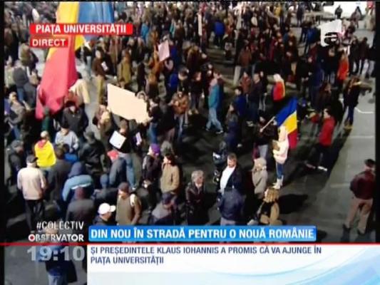 LIVE TEXT: A patra zi de PROTESTE la Universitate. Ce mai revendică MANIFESTANȚII. CE se întâmplă ACUM la club COLECTIV