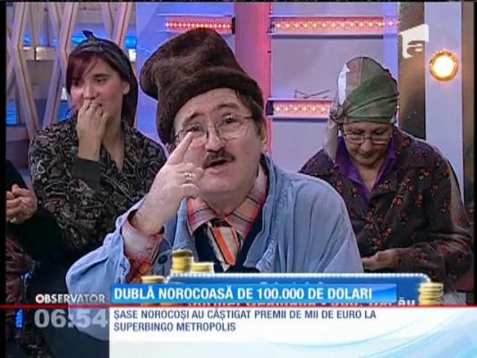 6 norocoși au câștigat premii de mii de euro la Superbingo Metropolis
