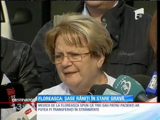Zece pacienți internați în spitalele din România, în stare critică