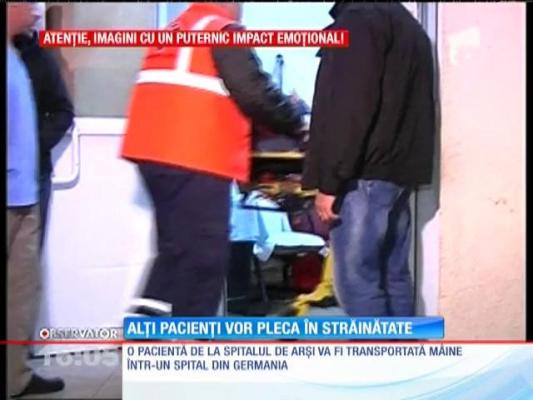 Alţi pacienţi vor pleca în străinătate