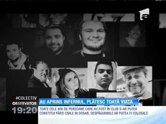 Despăgubiri record pentru victimele din clubul Colectiv
