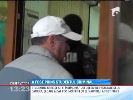 Studentul criminal din Iaşi a fost prins. Unde se ascundea Aurelian Giosan