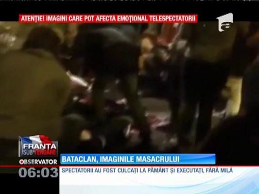 TEROARE LA PARIS | Imagini șocante! Bataclan, imaginile masacrului