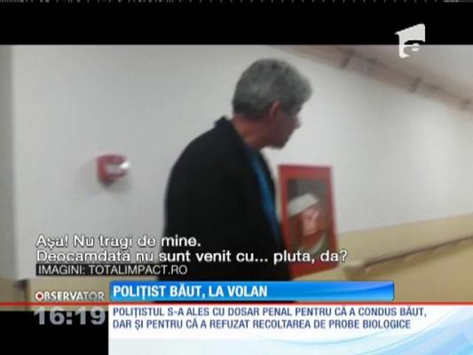 Un poliţist din Alexandria a reuşit performanţa de a fi prins băut la volan de două ori, la interval de doar câteva ore