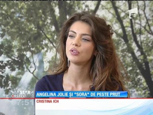 Cristina Micu, sosia Angelinei Jolie, vine din Moldova