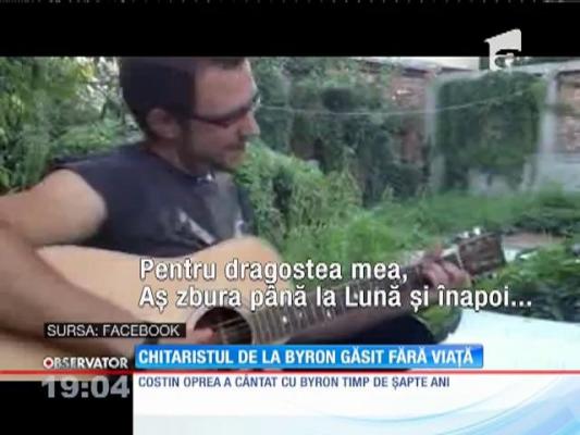 Un tânăr chitarist a murit în condiţii misterioase, la Londra! Costin Oprea cântase în trupa Byron, era divorţat şi avea un băieţel
