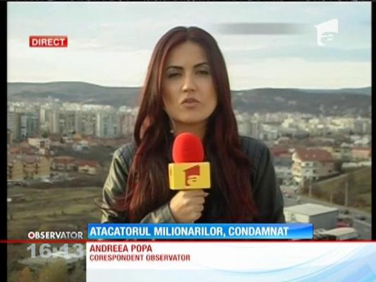 Atacatorul milionarilor din Piteşti a fost condamnat la 10 ani de închisoare