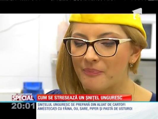 SPECIAL! Cum se prepară un şniţel unguresc