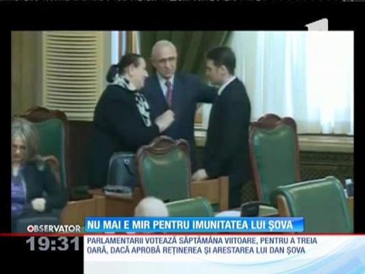 Imunitatea lui Dan Şova a ajuns, din nou, în mâinile senatorilor