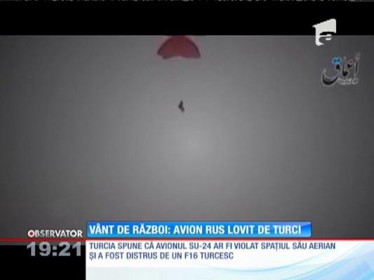 Vânt de război! Avion rus lovit de turci. NATO dezbate incidentul într-o reuniune de urgenţă