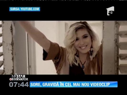 Sore, gravidă în cel mai nou videoclip