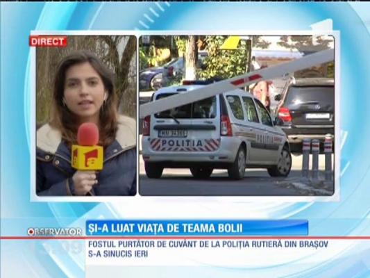 Un fost purtător de cuvânt al poliţiei rutiere, din Braşov, şi-a luat viaţa