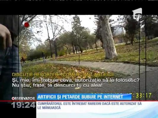 Lecţia din Colectiv a rămas neînvăţată pentru vânzătorii de artificii. Pe internet, se vând la liber materiale pirotehnice periculoase