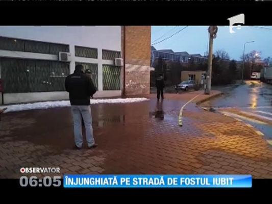 Adolescentă înjunghiată pe stradă de fostul iubit
