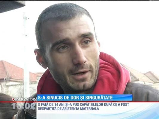 O copilă de 14 ani din Craiova şi-a pus capăt zilelor, disperată că a fost luată din grija asistentei maternale