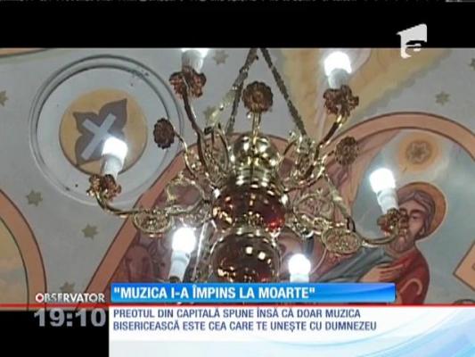 Un preot de la o biserica din Centrul Capitalei face declaraţii şocante: "Muzica rock i-a împins la moarte!"