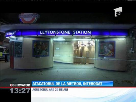 Atacatorul de la metroul din Londra este în custodia poliţiei