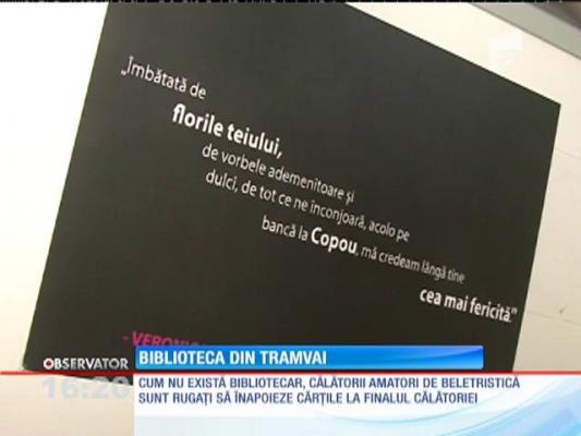 Un tramvai a fost transformat în biblioteca, în Iaşi