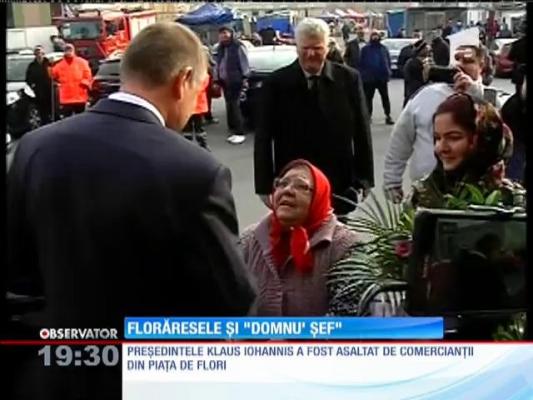 Florăresele i-au cerut preşedintelui să intervină pentru repararea pieţei de flori