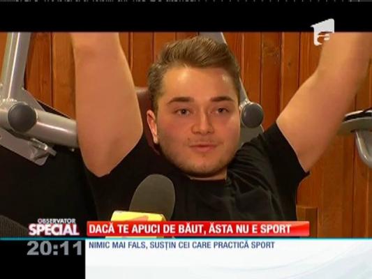 SPECIAL! Cum poate sportul să crească apetitul pentru alcool