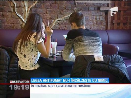 Legea antifumat îi sperie pe patroni