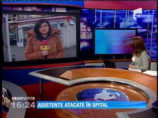 Un pacient internat la spitalul Elias a atacat trei asistente