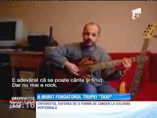 Doliu în muzică românească! George Pătrănoiu, fondator al trupei Taxi, a murit