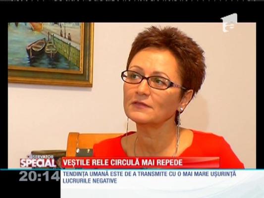 SPECIAL! Veștile rele circulă mai repede