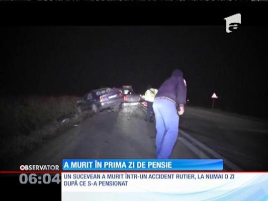 Un fost director al unei regii importante din Suceava a murit într-un grav accident rutier