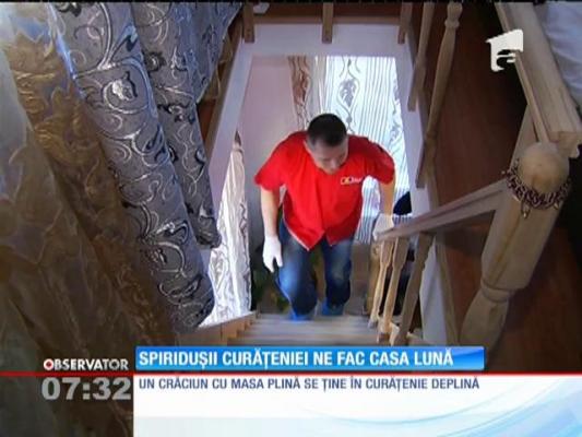 Firme specializate în curățenia locuinței pentru cei foarte ocupați de Crăciun